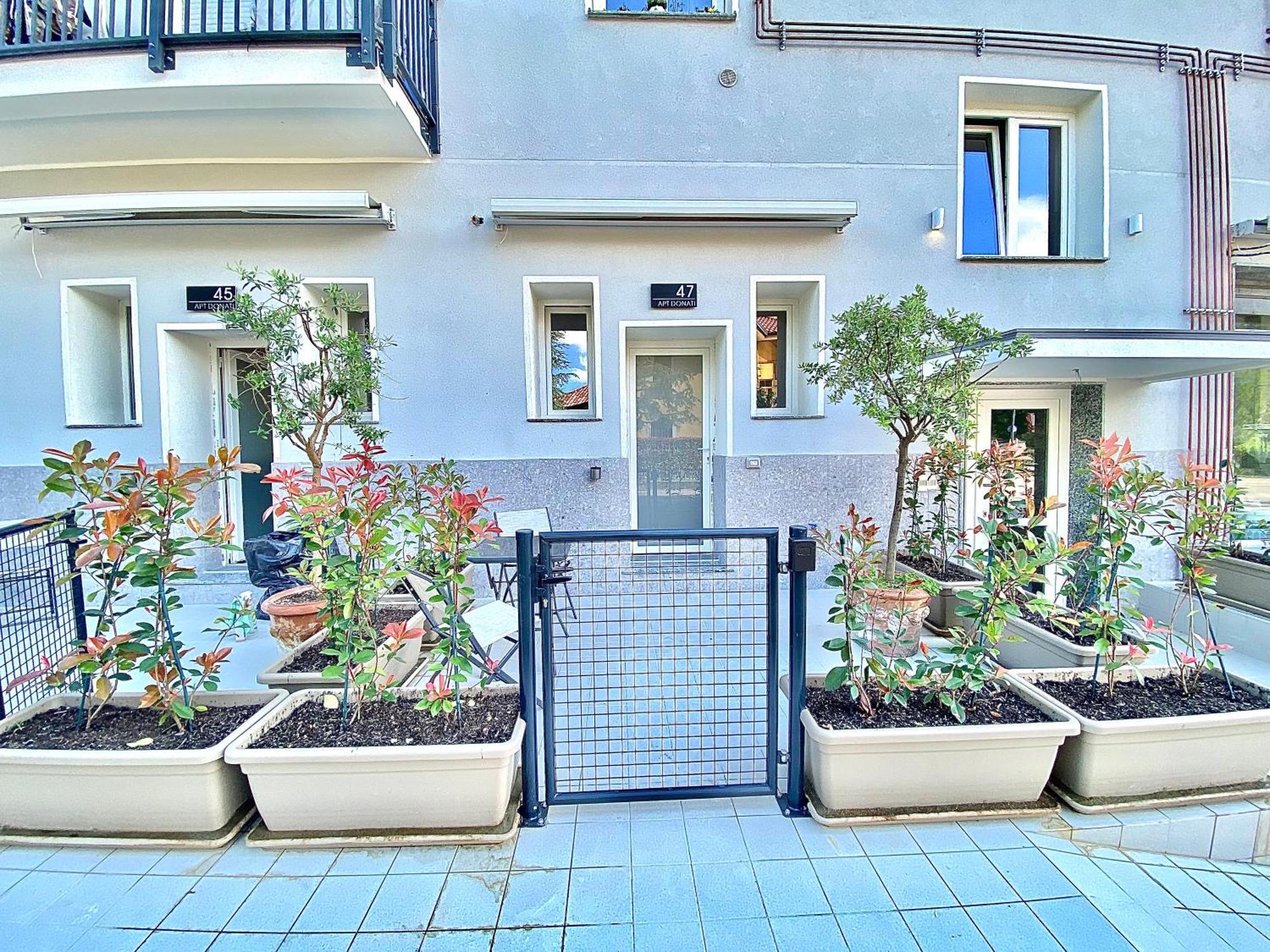 Apt Donati Home, Modernita E Comfort Con Parcheggio Gratuito Privato E Spazio Esterno Privato Cassano dʼAdda Dış mekan fotoğraf